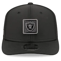 Men's New Era  Black Las Vegas Raiders 2026 NFL Training Camp 9SEVENTY Adjustable Hat
