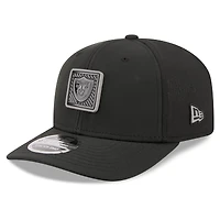 Men's New Era  Black Las Vegas Raiders 2026 NFL Training Camp 9SEVENTY Adjustable Hat