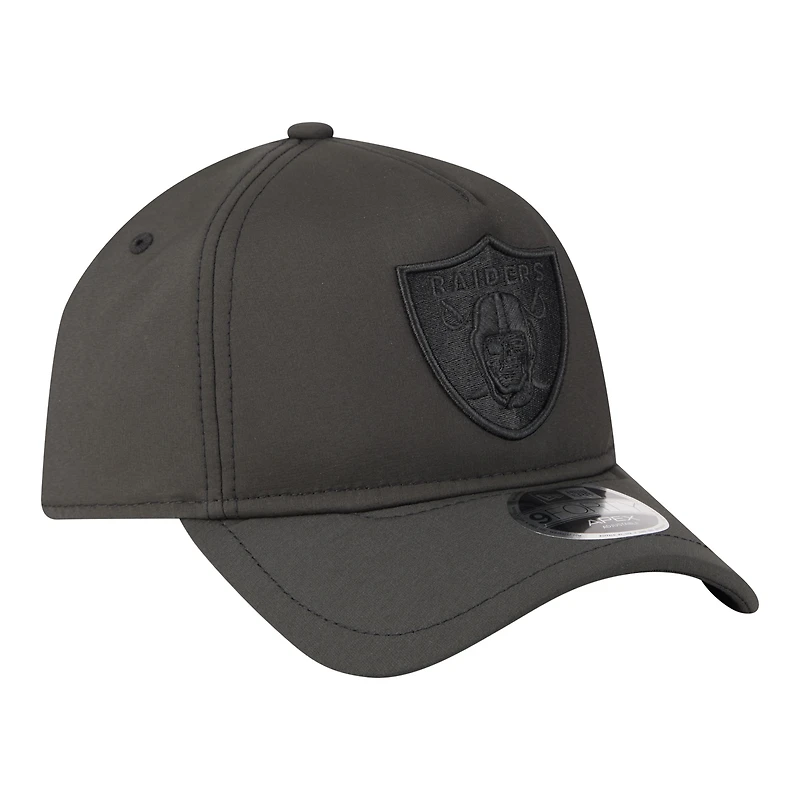 Casquette ajustable New Era Apex 9FORTY noire pour homme