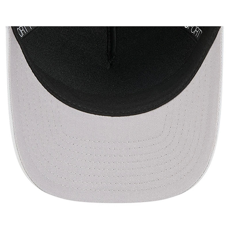 Casquette ajustable New Era noire Las Vegas Raiders Arch COOLERA 9FORTY A-Frame M-Crown pour homme