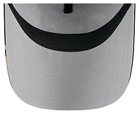 Men's New Era Black Las Vegas Raiders Bleached 9FORTY A-Frame Adjustable Hat