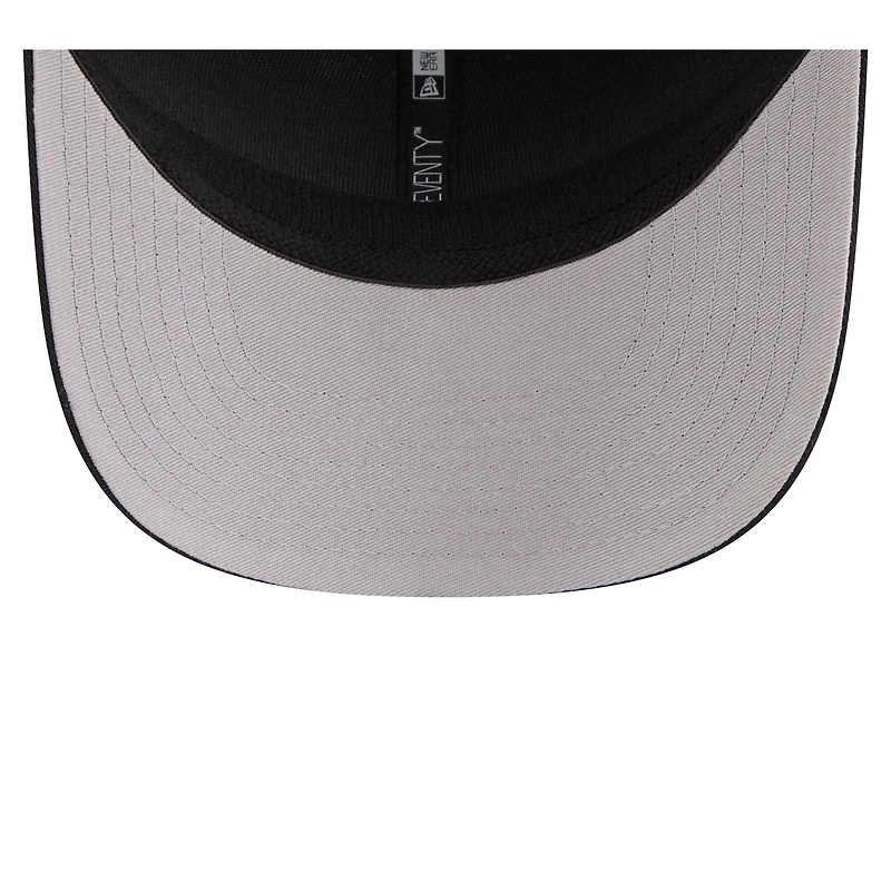 Casquette trucker ajustable New Era noire Las Vegas Raiders Contest 9SEVENTY pour homme