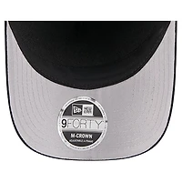 Men's New Era Black Las Vegas Raiders Cord Corduroy 9FORTY A-Frame Adjustable Hat