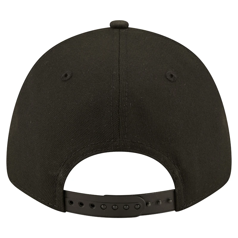 Men's New Era Black Las Vegas Raiders Core Team 9FORTY Adjustable Hat