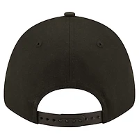 Men's New Era  Black Las Vegas Raiders Core Team 9FORTY Adjustable Hat