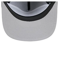 Casquette snapback noire en caoutchouc pour homme New Era des Las Vegas Raiders