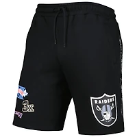 Short pour homme Historic Champs des Las Vegas Raiders New Era noir