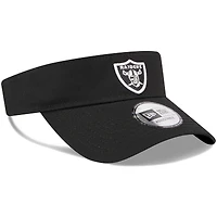Visière principale ajustable noire des Las Vegas Raiders New Era pour homme