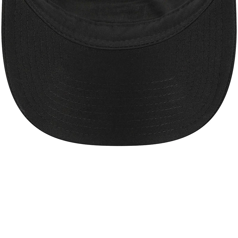 Visière principale ajustable noire des Las Vegas Raiders New Era pour homme