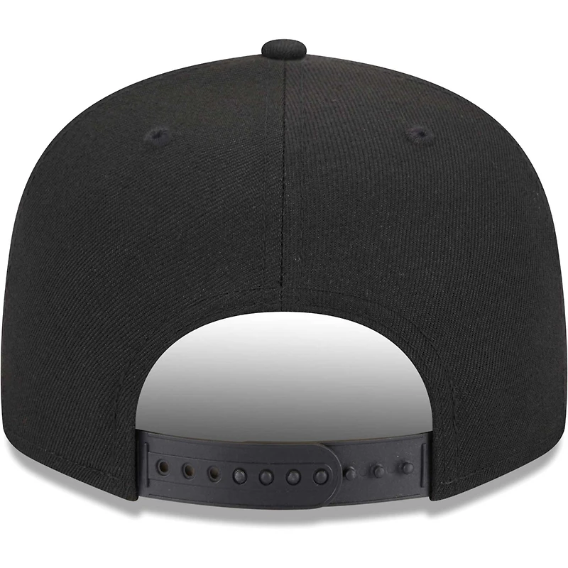 Casquette Snapback 9FIFTY pour homme avec inscription principale des Las Vegas Raiders New Era noire