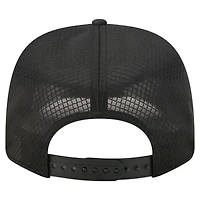 Men's New Era Black Las Vegas Raiders Micro Badge 9SEVENTY Adjustable Hat