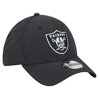 Men's New Era Black Las Vegas Raiders Night 39THIRTY Flex Hat
