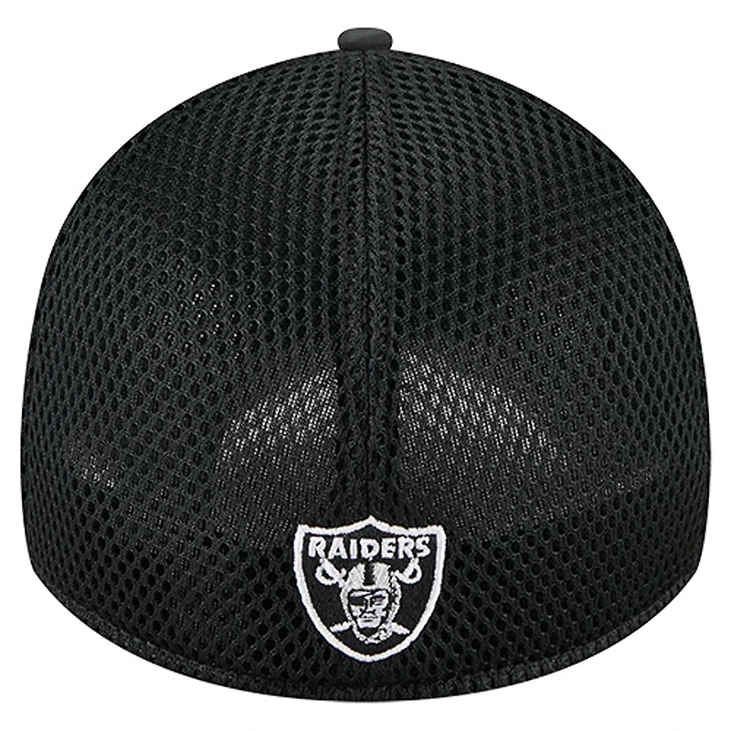 Casquette 39THIRTY Flex noire New Era pour homme, Las Vegas Raiders