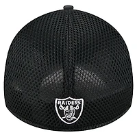 Casquette 39THIRTY Flex noire New Era pour homme, Las Vegas Raiders