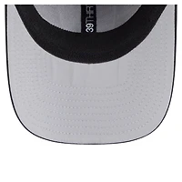 Men's New Era Black Las Vegas Raiders Perforated 39THIRTY Flex Hat