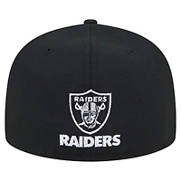 Casquette ajustée Ransom 59FIFTY des Las Vegas Raiders de New Era pour homme
