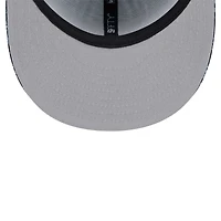 Casquette ajustée Shibori 59FIFTY Las Vegas Raiders New Era noire pour hommes