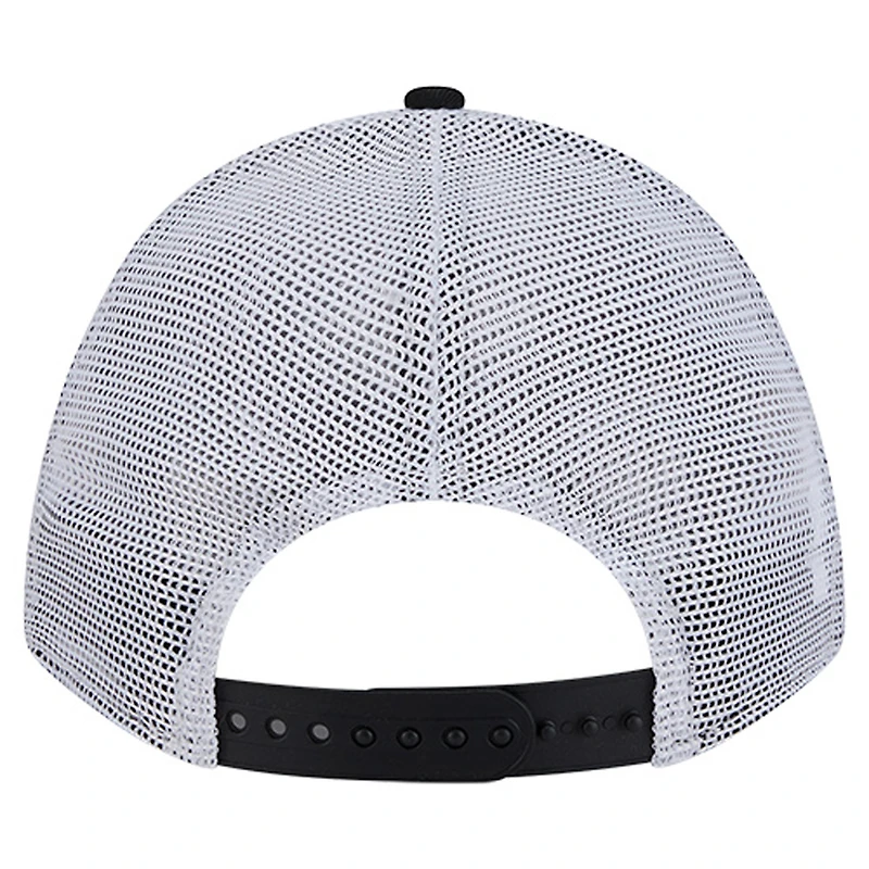 Casquette ajustable 9FORTY noire New Era pour homme, Las Vegas Raiders, Side Lines