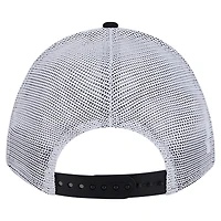 Men's New Era  Black Las Vegas Raiders Side Lines 9FORTY Adjustable Hat