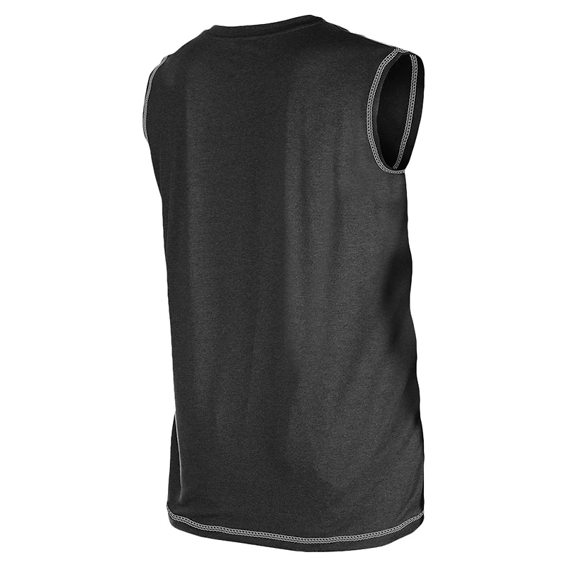 Débardeur noir New Era Las Vegas Raiders pour hommes