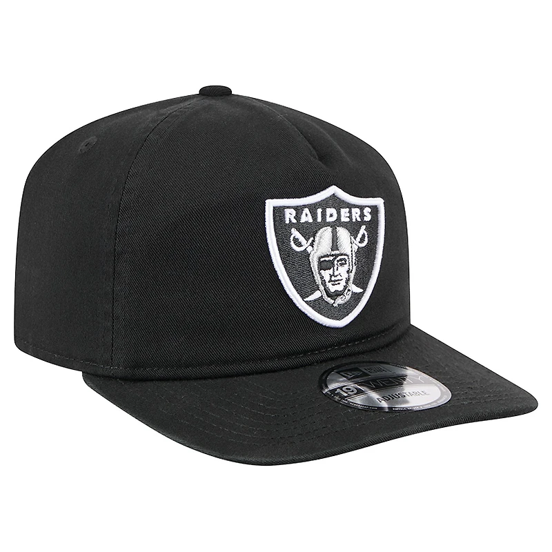 Men's New Era  Black Las Vegas Raiders Team 19TWENTY Adjustable Hat