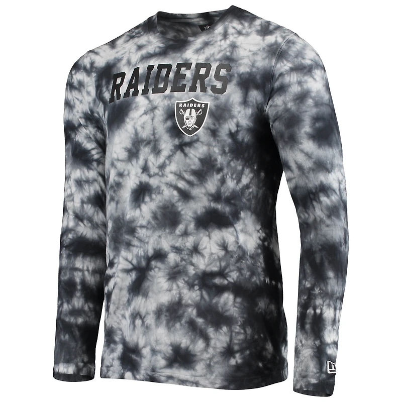 NWE RAID NOIR 21 HOMMES TIE DYE LST TEEMENL-S