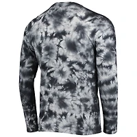 Men's New Era Black Las Vegas Raiders Tie-Dye Long Sleeve T-Shirt