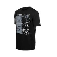 Men's New Era Black Las Vegas Raiders Training Camp T-Shirt