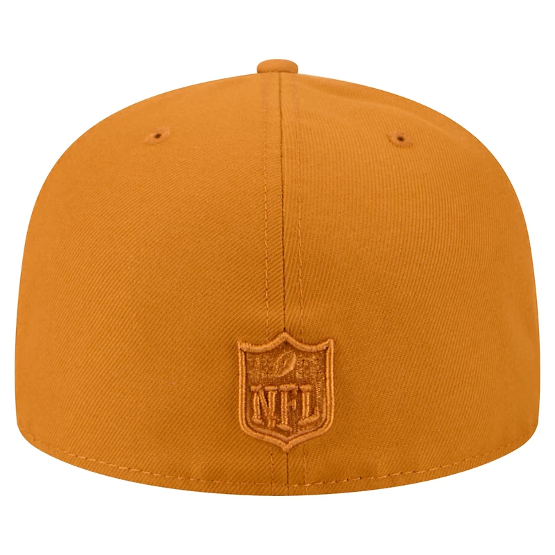 Casquette ajustée 59FIFTY marron New Era pour homme, coloris A-Frame, Las Vegas Raiders