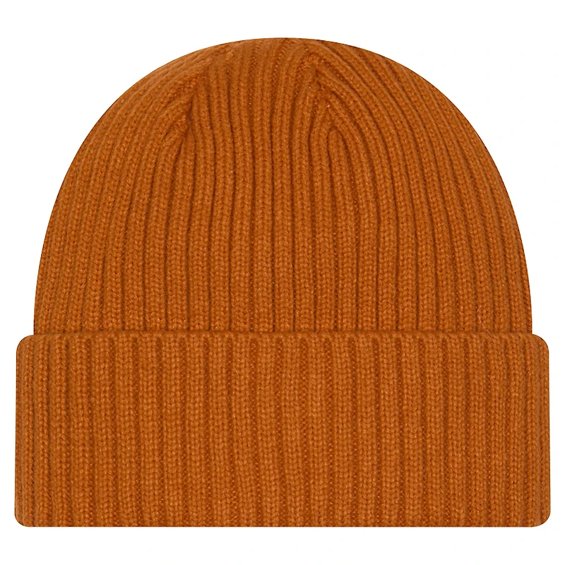 Men's New Era Brown Las Vegas Raiders Color Pack Cuffed Knit Hat