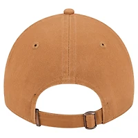 Men's New Era Brown Las Vegas Raiders  Stamp 9TWENTY Adjustable Hat