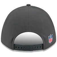 Casquette ajustable 9FORTY M-Crown anthracite pour homme New Era Las Vegas Raiders 2025 Sideline