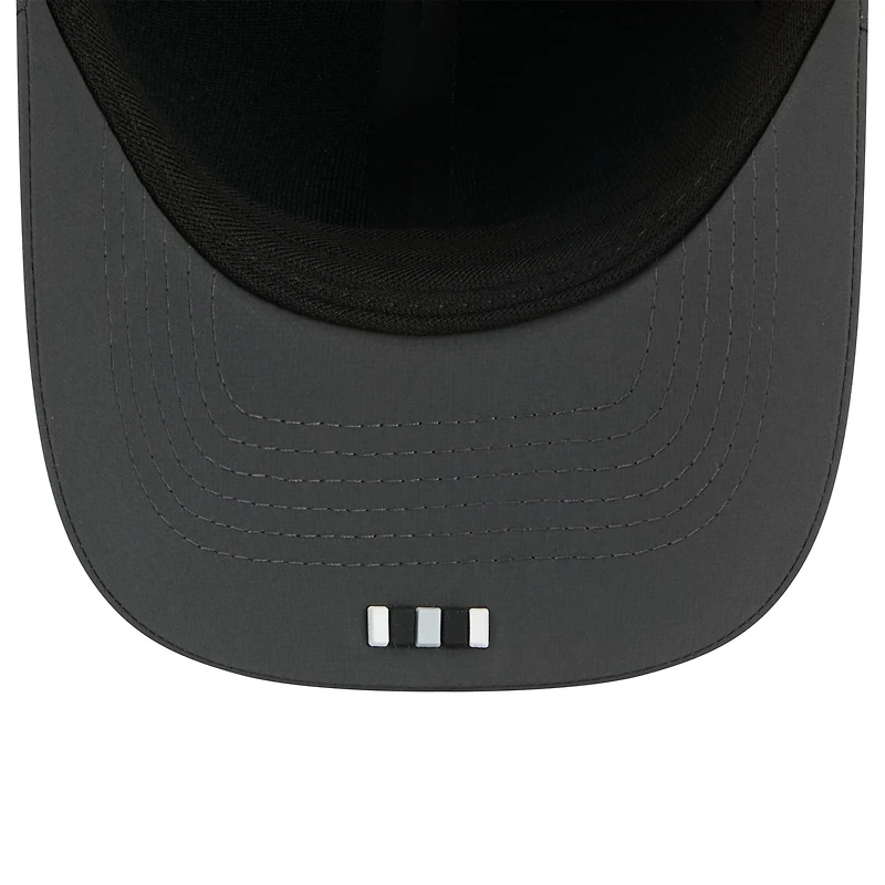 Casquette ajustable 9FORTY M-Crown anthracite pour homme New Era Las Vegas Raiders 2025 Sideline