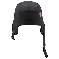 Men's New Era Charcoal Las Vegas Raiders 2025 Sideline Cold Weather Runner Dog Ear Adjustable Hat