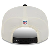 Men's New Era  Cream/Black Las Vegas Raiders 2026 NFL Training Camp 9FIFTY Snapback Hat
