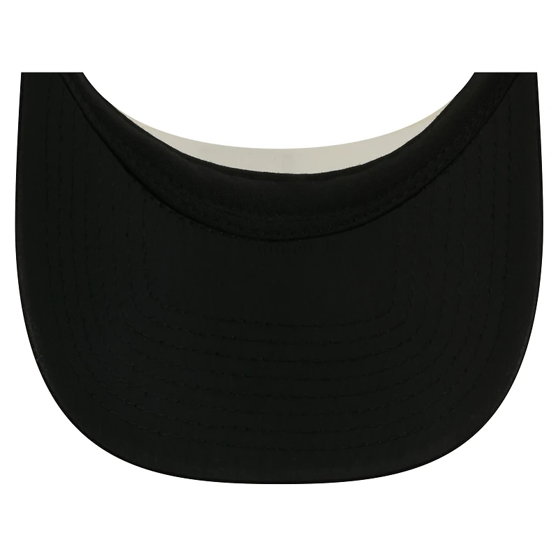 Men's New Era Cream/Black Las Vegas Raiders 2026 NFL Training Camp Adjustable Visor