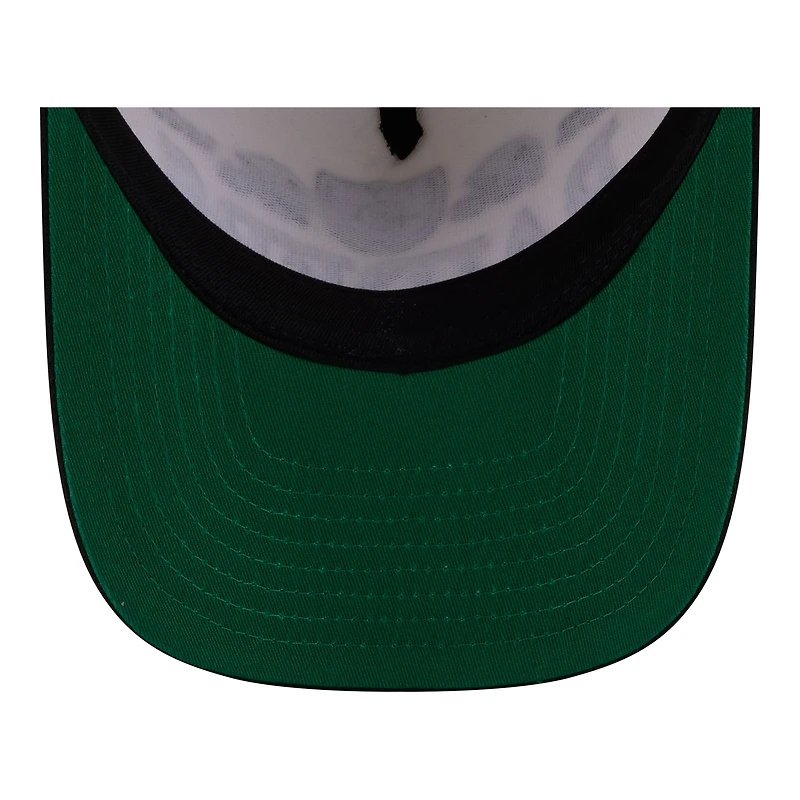 Men's New Era  Cream/Black Las Vegas Raiders A-Frame 9FIFTY Snapback Hat