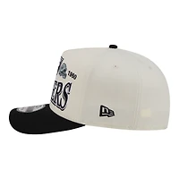 Men's New Era  Cream/Black Las Vegas Raiders A-Frame 9FIFTY Snapback Hat