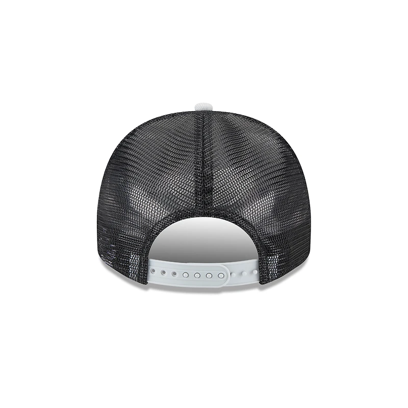 Casquette snapback New Era 9FIFTY Trucker à imprimé Las Vegas Raiders, crème/noir, pour homme