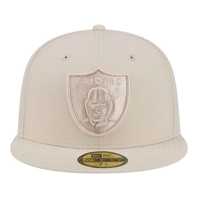Men's New Era Turquoise Las Vegas Raiders Color Pack 59FIFTY Fitted Hat