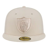 Men's New Era  Turquoise Las Vegas Raiders Color Pack 59FIFTY Fitted Hat
