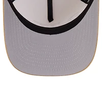 Men's New Era  Cream Las Vegas Raiders Herringbone 9FIFTY A-Frame Snapback Hat