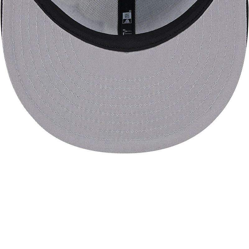 Casquette ajustée 59FIFTY Sideline des Las Vegas Raiders 2023 New Era pour homme, gris/noir