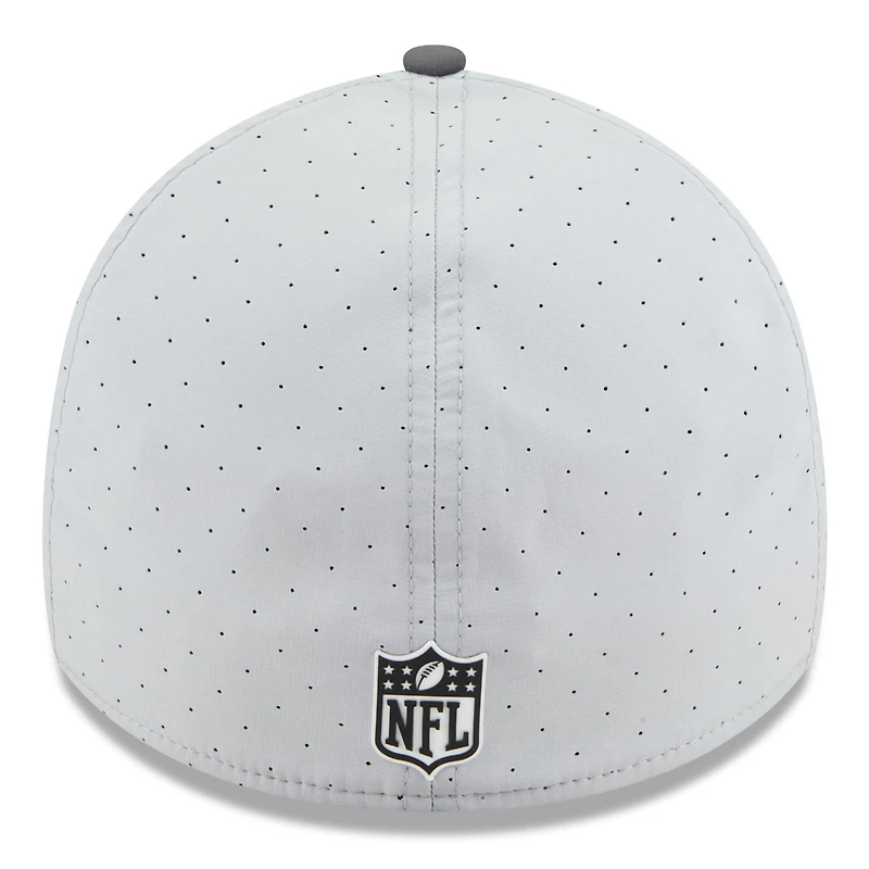 Casquette 39THIRTY Flex New Era grise/graphite pour homme