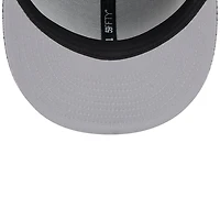 Men's New Era Gray Las Vegas Raiders 2024 Sideline 59FIFTY Fitted Hat
