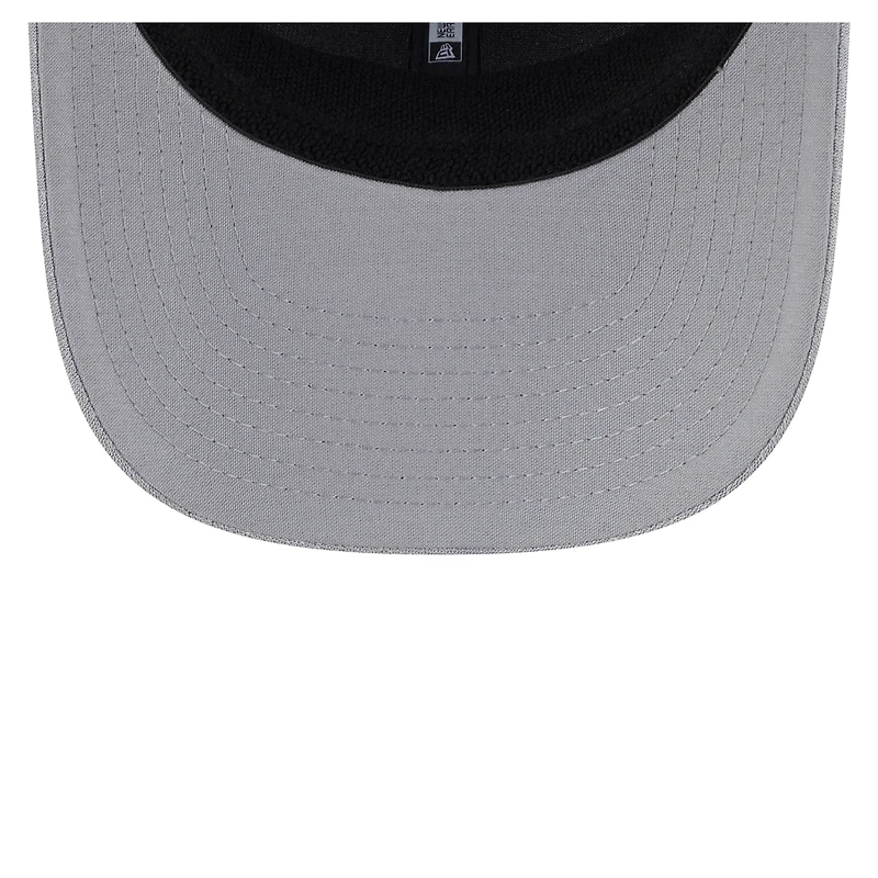 Men's New Era  Gray Las Vegas Raiders 2025 Pro Bowl 9SEVENTY Stretch-Snap Hat