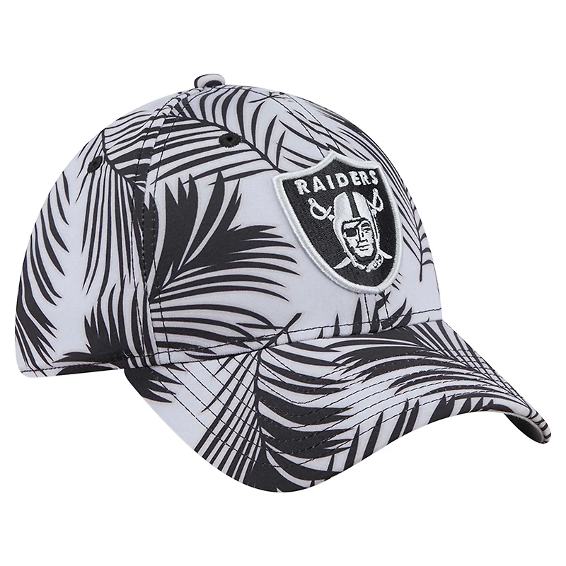 Casquette 39THIRTY Flex Palms des Las Vegas Raiders de New Era pour homme, grise