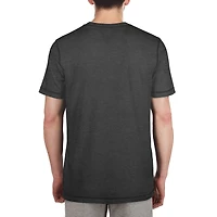 Men's New Era Heather Black Las Vegas Raiders 2024 NFL Training Camp T-Shirt