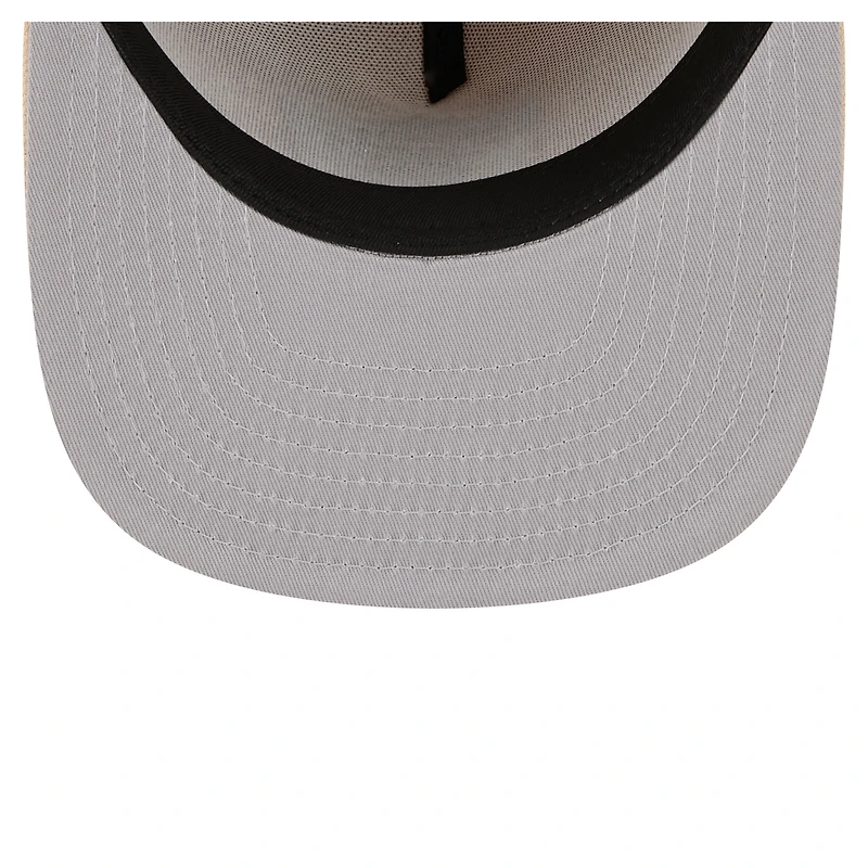 Casquette ajustée 59FIFTY beige clair New Era pour homme, coloris A-Frame, Las Vegas Raiders
