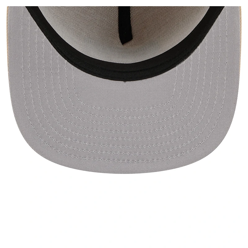 Casquette snapback 9FIFTY A-Frame beige clair pour homme New Era, coloris Las Vegas Raiders